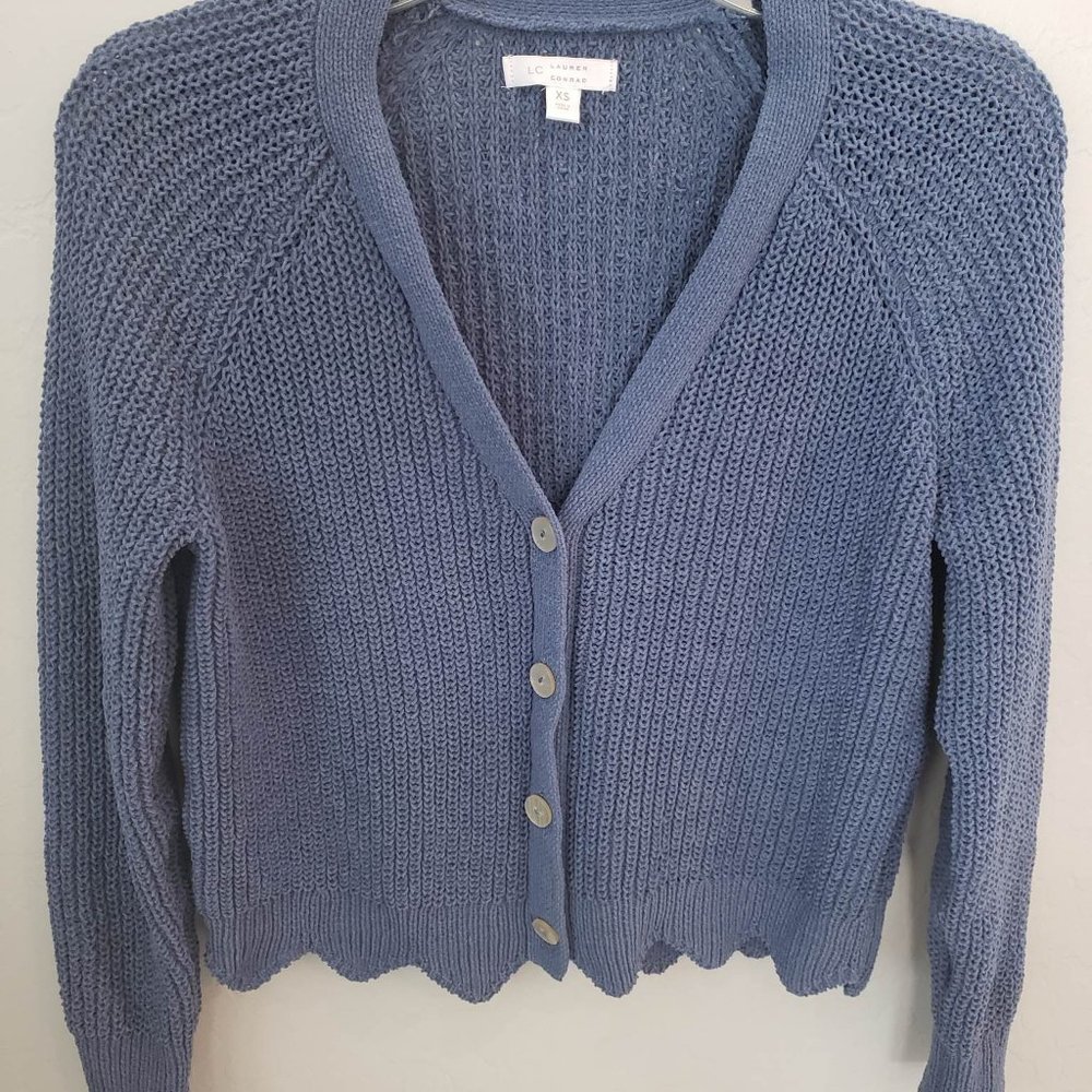 Lauren Conrad Sweater XS Periwinkle Blue